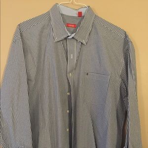 Men’s Big and Tall Casual/Dress Shirt, long sleeve